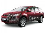 фотографија 6 Ауто Mazda CX-7 Кросовер (1 генерација [редизаjн] 2009 2012)