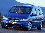 fotografie 28 Auto Opel Zafira Viacúčelové vozidlo (MPV) 5-dvere (A 1999 2003)