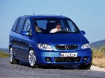 photo 29 l'auto Opel Zafira Minivan 5-wd (A 1999 2003)