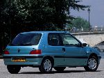 photo 9 l'auto Peugeot 106 Hatchback (1 génération 1991 1996)