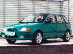 fotografie 9 Auto Subaru Justy Hatchback 3-dvere (1 (KAD) [facelift] 1989 1994)