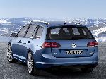fotosurat 5 Avtomobil Volkswagen Golf Vagon 5-eshik (6 avlod 2009 2014)