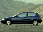 grianghraf 40 Carr Honda Civic Hatchback 3-doras (5 giniúint 1991 1997)